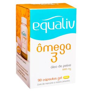 ÔMEGA 3 1000MG COM 90 CÁPSULAS EQUALIV