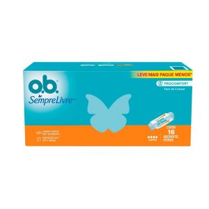 ABSORVENTE INTERNO O/B PROCONFORT SUPER COM 16 UNIDADES
