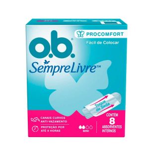 ABSORVENTE O/B PROCONFORT MINI 8 UNIDADES