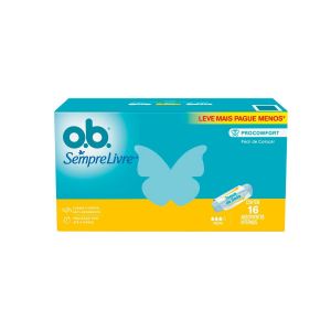 ABSORVENTE INTERNO O/B PROCONFORT MEDIO 16 UNIDADES