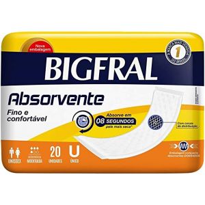 ABSORVENTE ADULTO BIGFRAL 20 UNIDADES