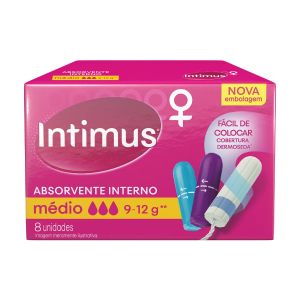 ABSSORVENTE INTERNO INTIMUS MINI 8 UNIDADES