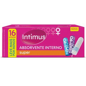 ABSORVENTE INTERNOINTIMUS SUPER 16 UNIDADES
