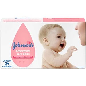 ABSORVENTE PARA SEIOS JOHNSON'S 24 UNIDADES