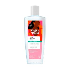 AGUA MICELAR FACIAL  NEGRA ROSA COM 200ML