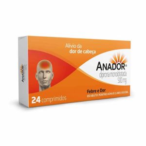 ANADOR 500MG COM 24 COMPRIMIDOS