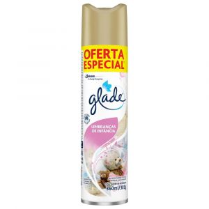 AROMATIZADOR GLADE AEROSSOL LEMBRANÇAS DE INFÂNCIA 360ML