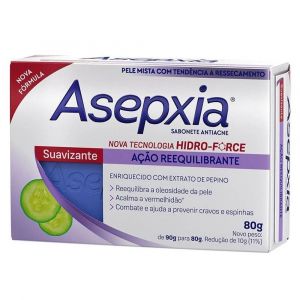 ASEPXIA SABONETE SUAVIZANTE COM 80G