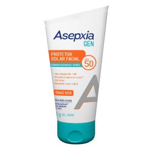 PROTETOR SOLAR FACIAL FPS 50 ASEPXIA GEN COM 40G