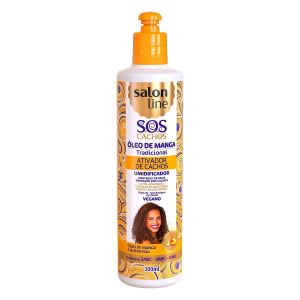 ATIVADOR DE CACHOS SALON LINE SOS CACHOS ÓLEO DE MANGA TRADICIONAL 300ML