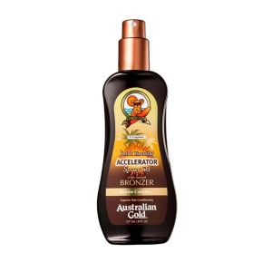 ACELERADOR DE BRONZEADO CORPORAL GEL AUSTRALIAN GOLD DARK TANNING CLEAR COM 237ML