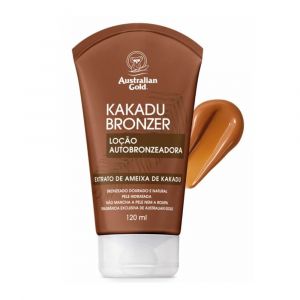 LOÇÃO AUTOBRONZEADORA AUSTRALIAN GOLD KAKADU BRONZER COM 120ML