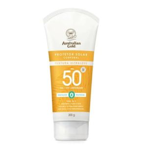 PROTETOR SOLAR FACIAL AUSTRALIAN GOLD ALTA PROTEÇÃO FPS 50 COM 200G