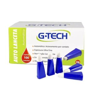 GTECH AUTO LANCETA COM 100 23G