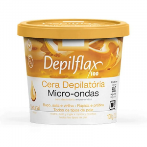 CERA DEPÍLATORIO DEPILFLAX MICRO ONDAS NATURAL 100G