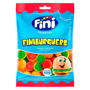 BALA FINI FINIBURGUERS COM 100G