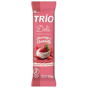 BARRA DE CEREAL TRIO MORANGO E CHANTILLY 20G