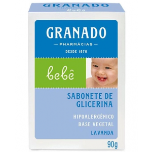 SABONETE GRANADO BEBÊ LAVANDA 90G 