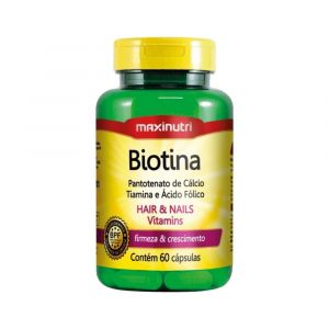 BIOTINA HAIR E NAIL COM 60 CÁPSULAS