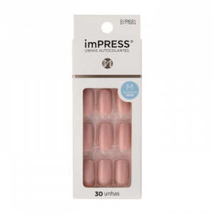 UNHAS POSTIÇAS AUTOCOLANTES SEA BREEZE IMPRESS MEDIO  SEA BREEZE 30 UNIDADES