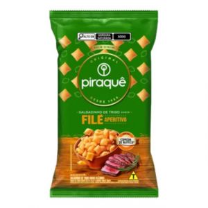BISCOITO PIRAQUÊ SALGADINHO FILE APERITIVO 