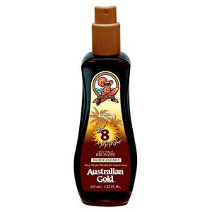 BRONZEADOR AUSTRALIAN GOLD GEL SPRAY FPS 8 COM 125ML