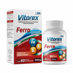 VITOREX FERRO COM 60 CÁPSULAS
