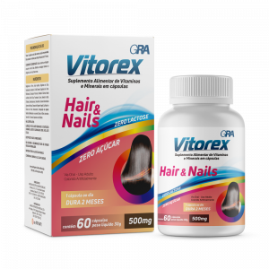 VITOREX HAIR&NAILS COM 60 CÁPSULAS