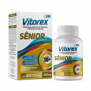 SUPLEMENTO VITAMÍNICO VITOREX SENIOR COM 60 CÁPSULAS