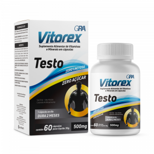 SUPLEMENTO VITAMÍNICO VITOREX TESTO COM 60 CÁPSULAS