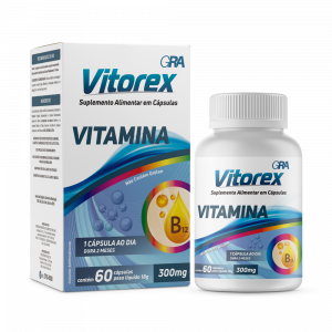VITOREX VITAMINA B12 COM 60 CÁPSULAS