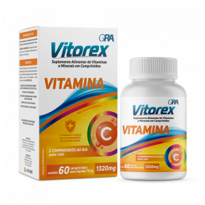 VITOREX VITAMINA C COM 60 COMPRIMIDOS