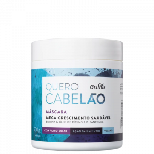 MÁSCARA DE TRATAMENTO CAPILAR QUERO CABELÃO 500G