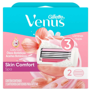 CARGA PARA APARELHO DE DEPILAR GILLETTE VENUS SPA COM 2 UNIDADES