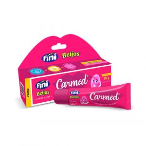 HIDRATANTE LABIAL CARMED FINI BEIJOS COM COR EFEITO GLOSS COM 10G