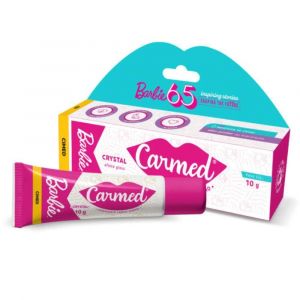 HIDRATANTE LABIAL CARMED BARBIE CRYSTAL COM 10G
