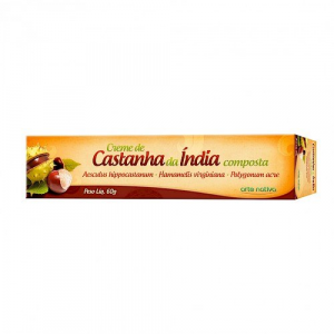CREME DE CASTANHA DA ÍNDIA COMPOSTA ARTE NATIVA 60G