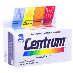 CENTRUM DE A A ZINCO 30 COMPRIMIDOS