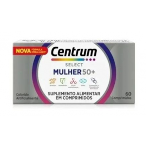CENTRUM SELECT MULHER 50 + 60COMPRIMIDOS