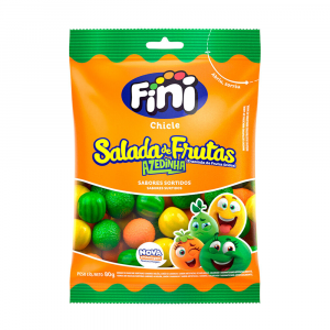 CHICLETE FINI SALADA DE FRUTAS COM 80G