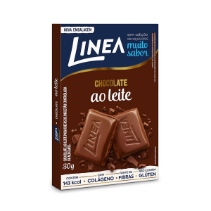 CHOCOLATE AO LEITE LINEA ZERO AÇÚCAR COM 30G