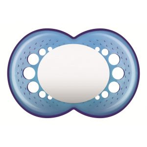 CHUPETA MAM ORIGINAL 16+ MESES AZUL - 1 UNIDADE