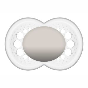 CHUPETA MAM ORIGINAL COR NEUTRA TAMANHO 2 - MAIORES DE 6 MESES COM 1 UNIDADE