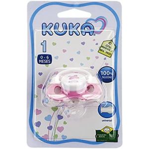 CHUPETA CRISTAL COLOR-ORTO DA KUKA ROS 0-6 MESES