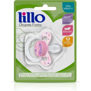 CHUPETA LILLO FUNNY AMOR TAMANHO 1 