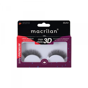 CÍLIOS POSTIÇOS MACRILAN PREMIUM MAX 3D  CL5-2