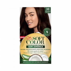 TINTURA SOFT COLOR 30 CASTANHO ESCURO