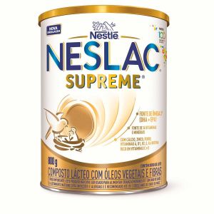 COMPOSTO LÁCTEO NESLAC SUPREME NESTLÉ FASE PRÉ-ESCOLAR 800G