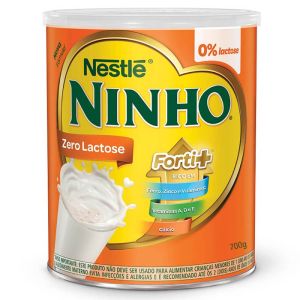 COMPOSTO LÁCTEO NINHO FORTI+ ZERO LACTOSE NESTLÉ 700G