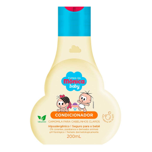 CONDICIONADOR TURMA DA MÔNICA BABY CAMOMILA COM 200ML
